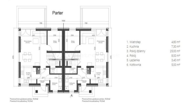 bliźniak, 3 pokoje Arciechów. Zdjęcie 7