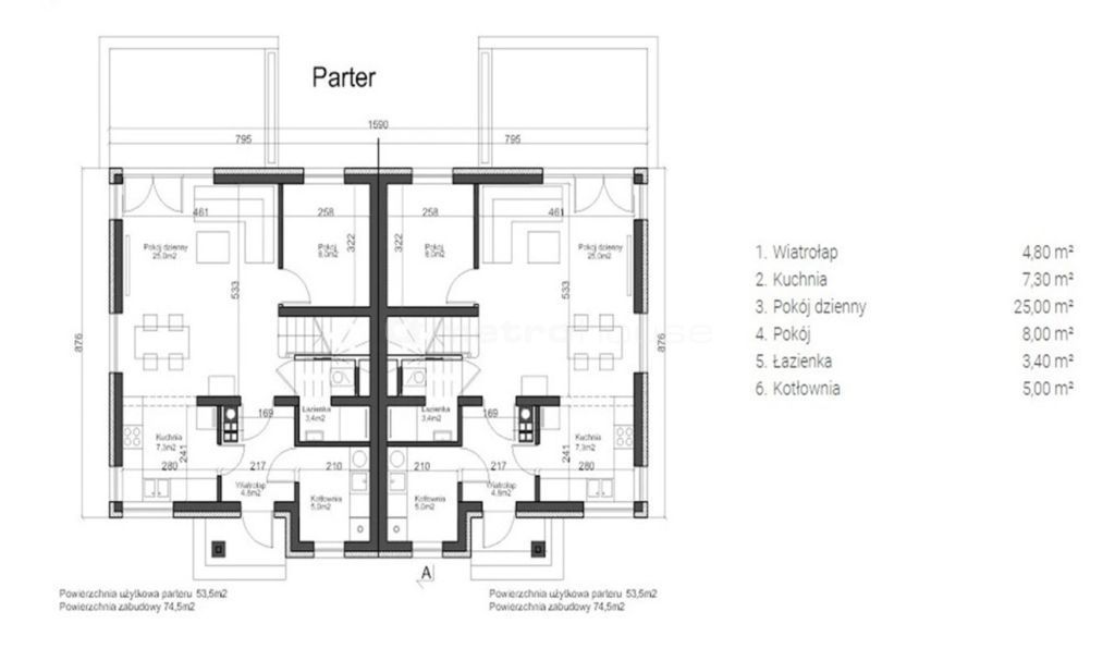 bliźniak, 3 pokoje Arciechów. Zdjęcie 7