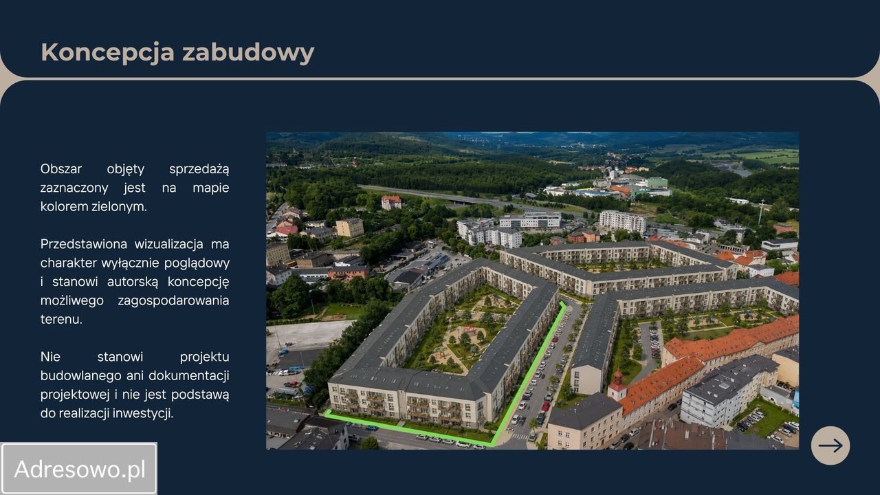 Działka inwestycyjna Wałbrzych Śródmieście, ul. Bolesława Limanowskiego. Zdjęcie 8