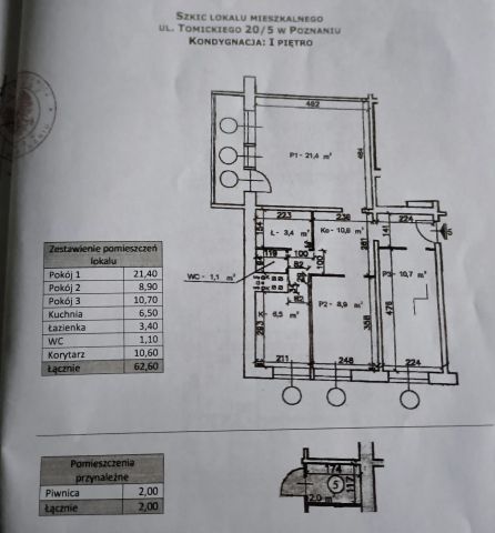 Mieszkanie 3-pokojowe Poznań Komandoria, ul. Piotra Tomickiego. Zdjęcie 46