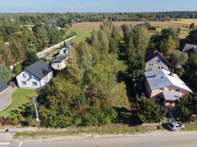 Działka inwestycyjna Budy-Grzybek, ul. Potockiego. Zdjęcie 1