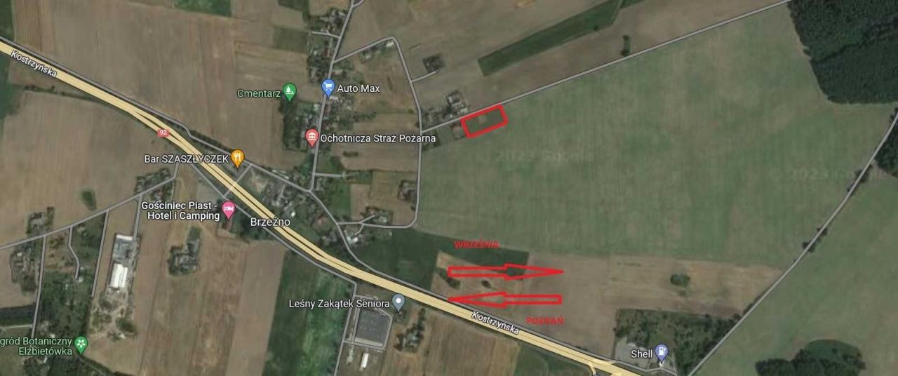 Działka budowlana Brzeźno. Zdjęcie 2