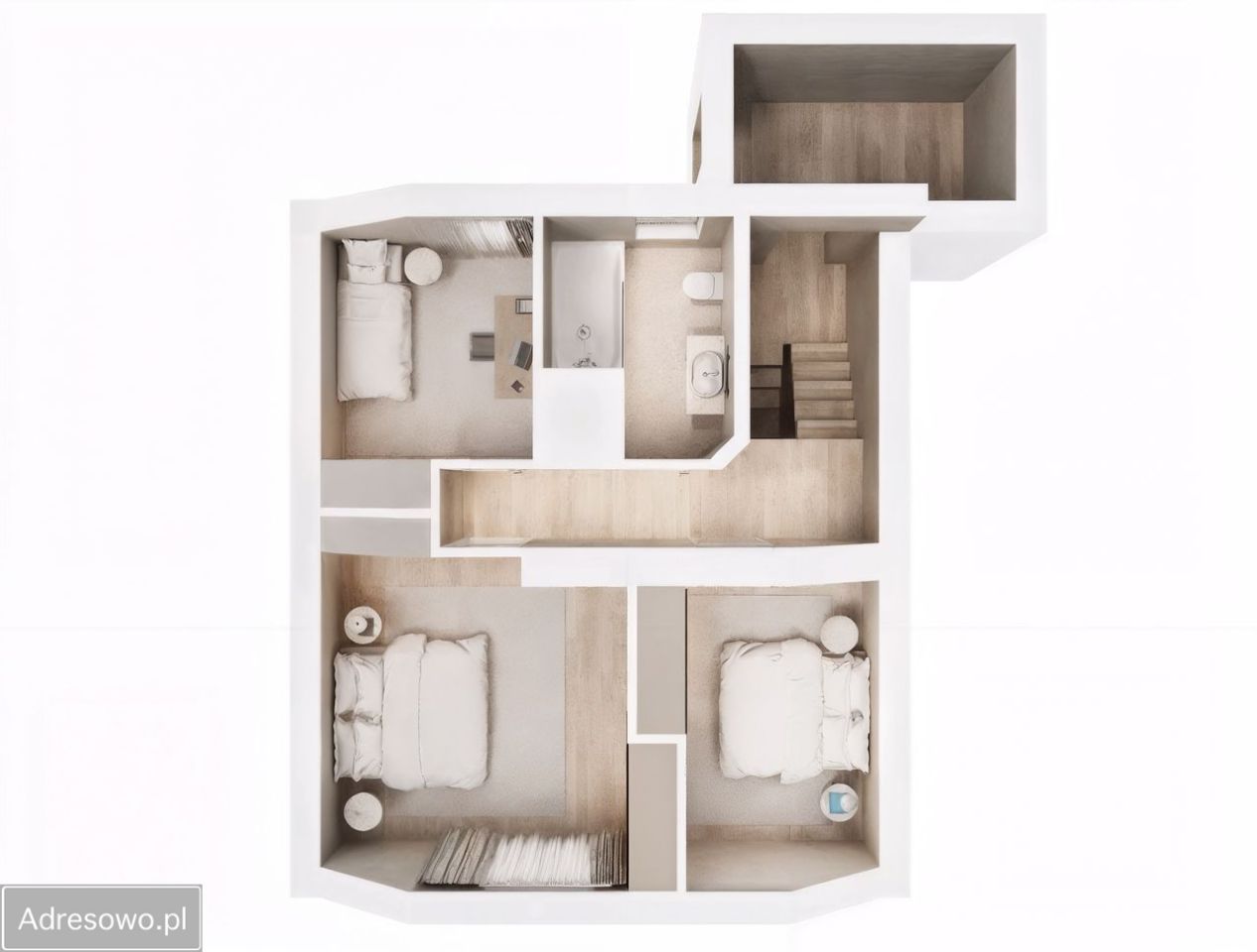 dom wolnostojący, 7 pokoi Wrocław Borek, ul. Sępia. Zdjęcie 5