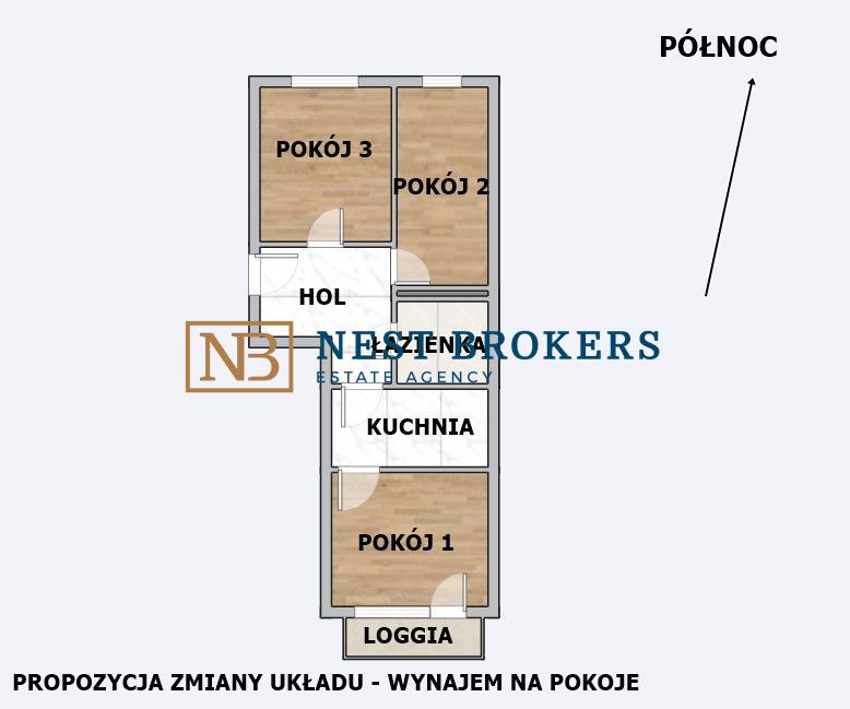 Mieszkanie 2-pokojowe Kraków Dąbie, al. Pokoju. Zdjęcie 3