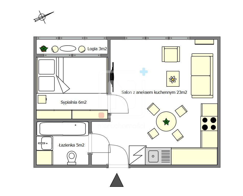 Mieszkanie 2-pokojowe Warszawa Wola, ul. Srebrna. Zdjęcie 13