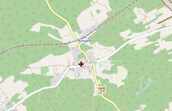 Działka inwestycyjna Buchałów