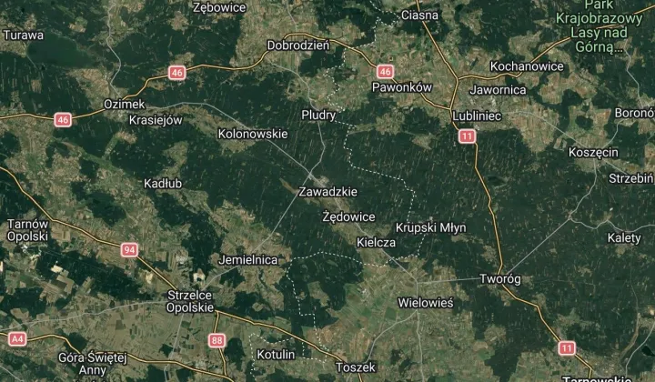 Mieszkanie 3-pokojowe Zawadzkie