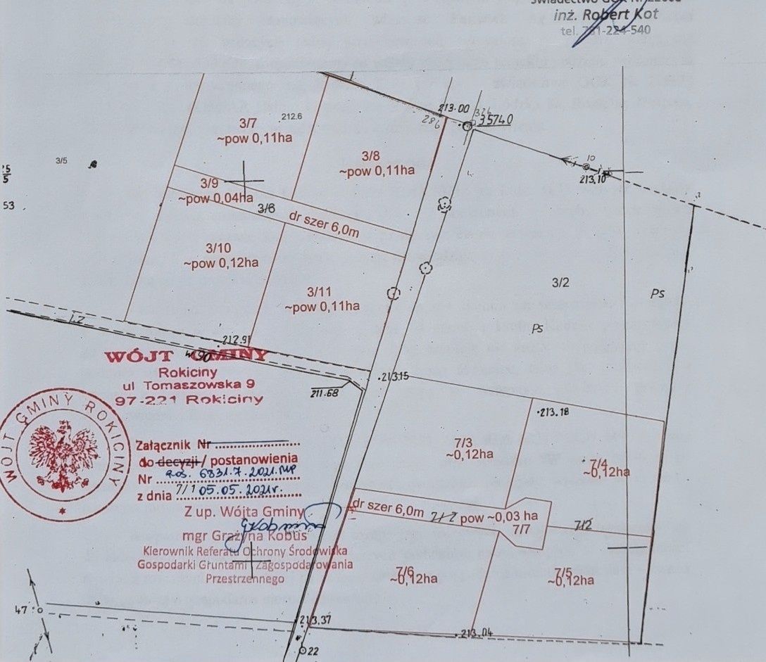 Działka budowlana Pogorzałe Ługi. Zdjęcie 5