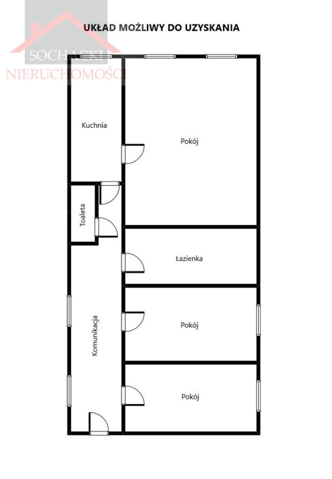 Mieszkanie 2-pokojowe Lubań Centrum, pl. 3 Maja. Zdjęcie 10