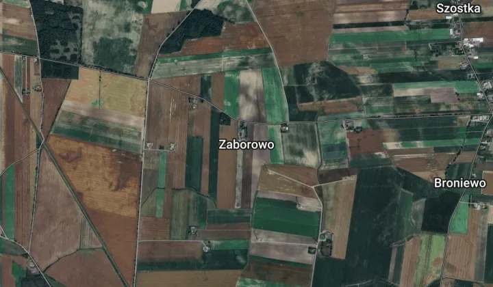Działka rolna Zaborowo