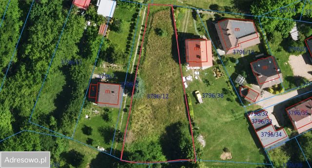 Działka budowlana Chrzanów Centrum, ul. Bartosza Głowackiego. Zdjęcie 1
