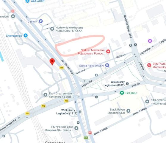Działka inwestycyjna Łódź Polesie, al. Włókniarzy. Zdjęcie 2