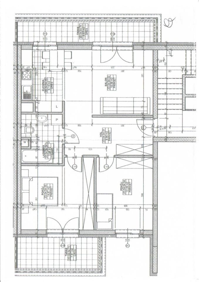 Mieszkanie 3-pokojowe Warszawa Bielany, ul. płk. Mieczysława Niedzielskiego "Żywiciela". Zdjęcie 16