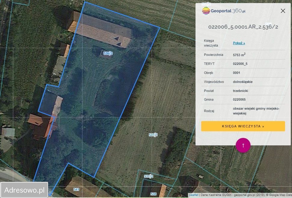 Działka siedliskowa Barkowo Barkówko. Zdjęcie 14