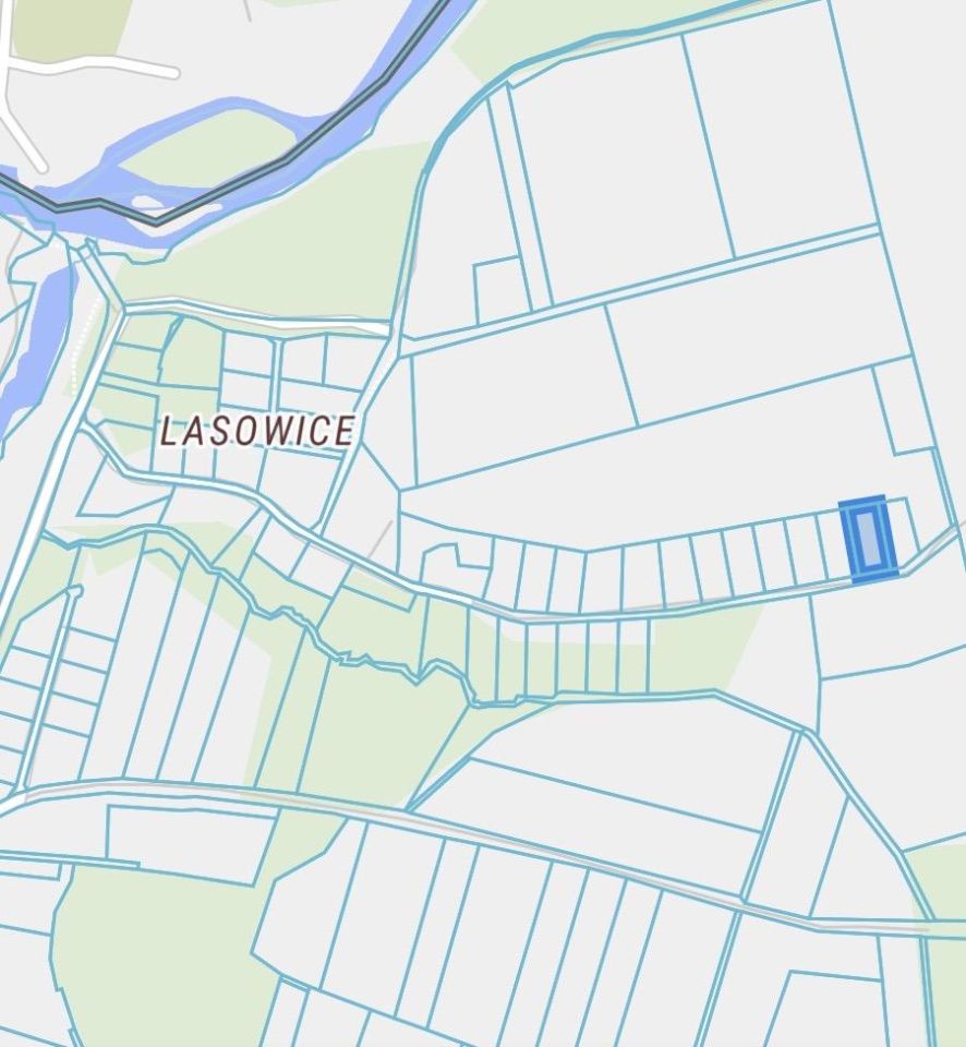 Działka rolna Koźlice Lasowice, ul. Akacjowa. Zdjęcie 1