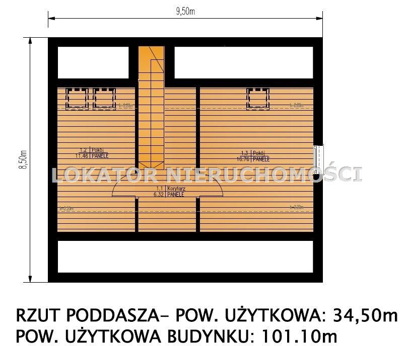 dom wolnostojący, 4 pokoje Szydłowo. Zdjęcie 4
