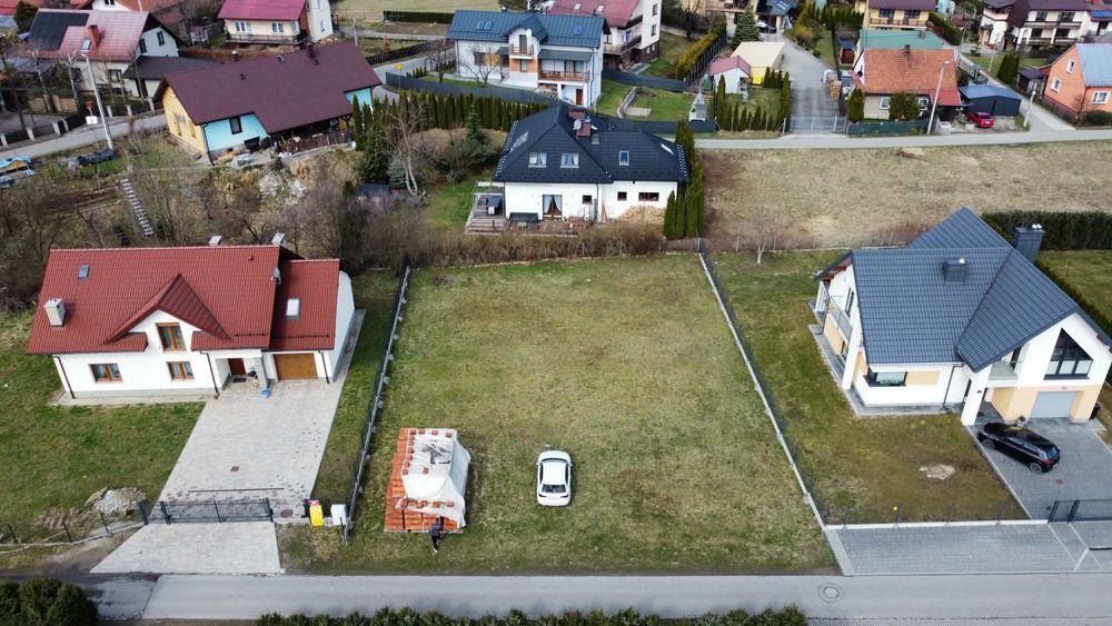 Działka budowlana Nowy Sącz Zawada, ul. Kamila Baczyńskiego. Zdjęcie 2