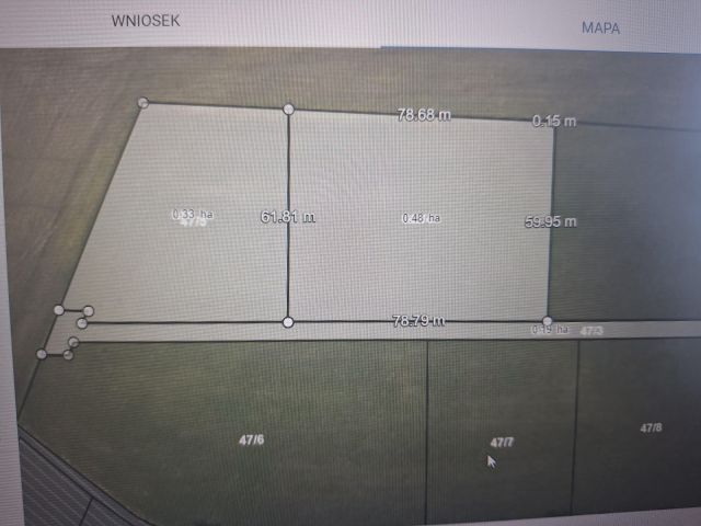 Działka rolna Mała Kamienica. Zdjęcie 1