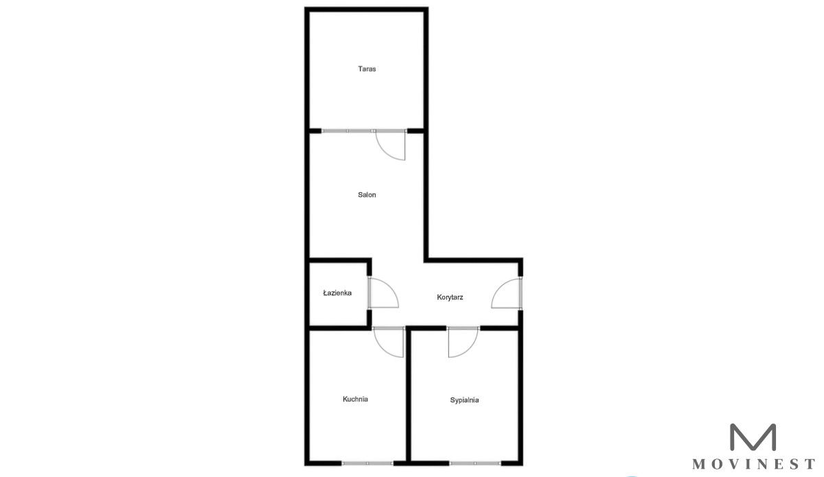 Mieszkanie 2-pokojowe Poznań Nowe Miasto, ul. Mogileńska. Zdjęcie 11