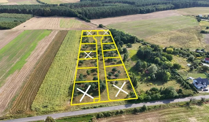 Działka rolno-budowlana Lisów