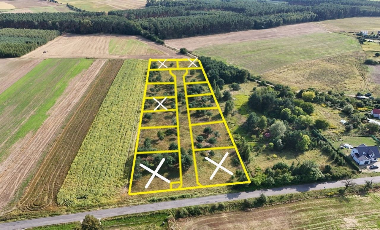 Działka rolno-budowlana Lisów. Zdjęcie 1