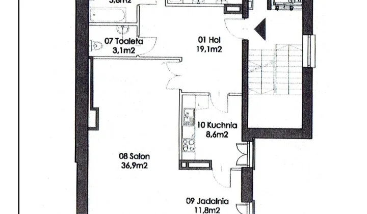 Mieszkanie 4-pokojowe Warszawa Wilanów, ul. Ruczaj