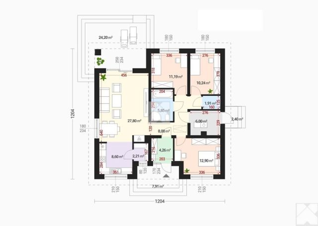 dom wolnostojący, 4 pokoje Wiśniowa. Zdjęcie 28