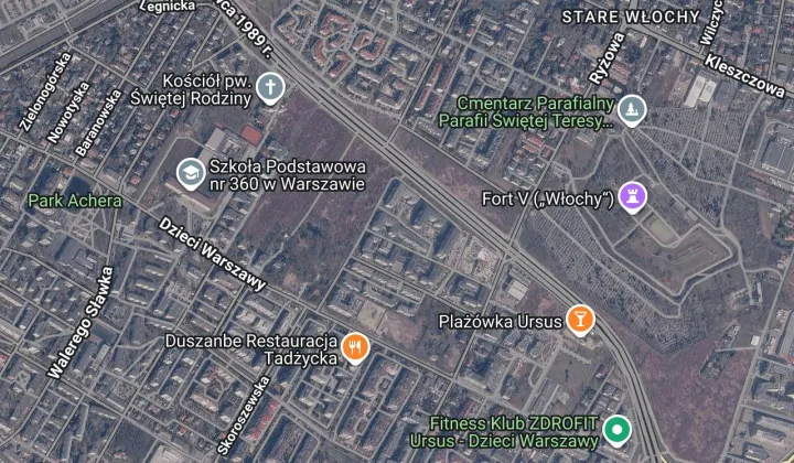 Mieszkanie 3-pokojowe Warszawa Ursus, ul. Przy Forcie