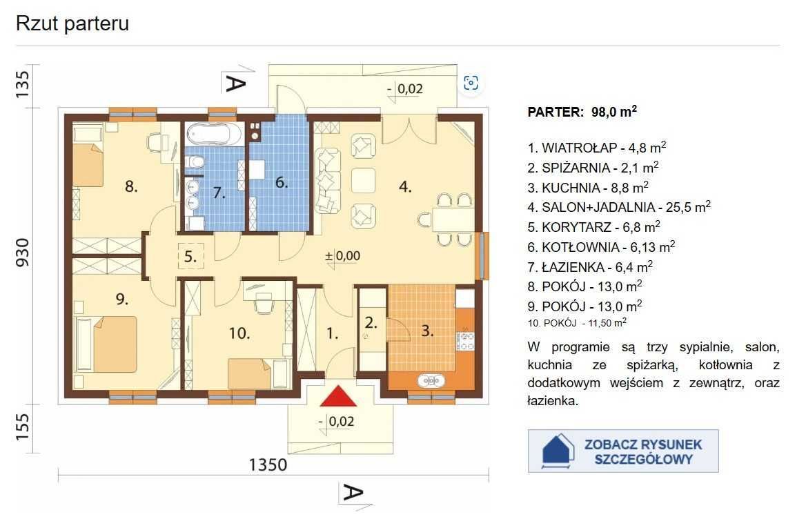 dom wolnostojący, 3 pokoje Leszyce. Zdjęcie 10