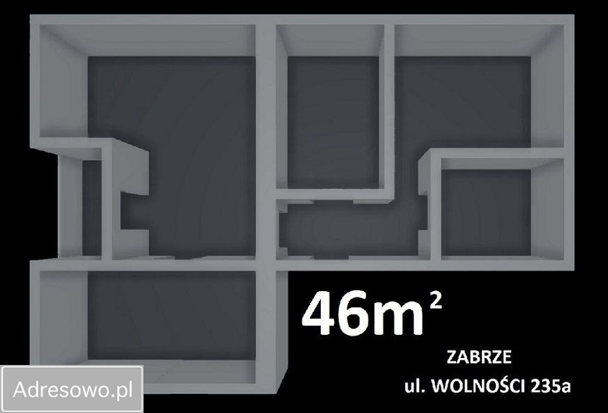 Mieszkanie 3-pokojowe Zabrze Centrum, ul. Wolności. Zdjęcie 13