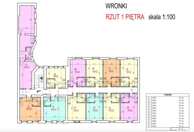 Mieszkanie 1-pokojowe Wronki, pl. Wolności. Zdjęcie 5