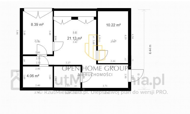 Mieszkanie 3-pokojowe Wrocław, ul. Krucza. Zdjęcie 11