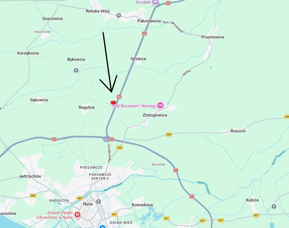 Działka inwestycyjna Hanuszów. Zdjęcie 2