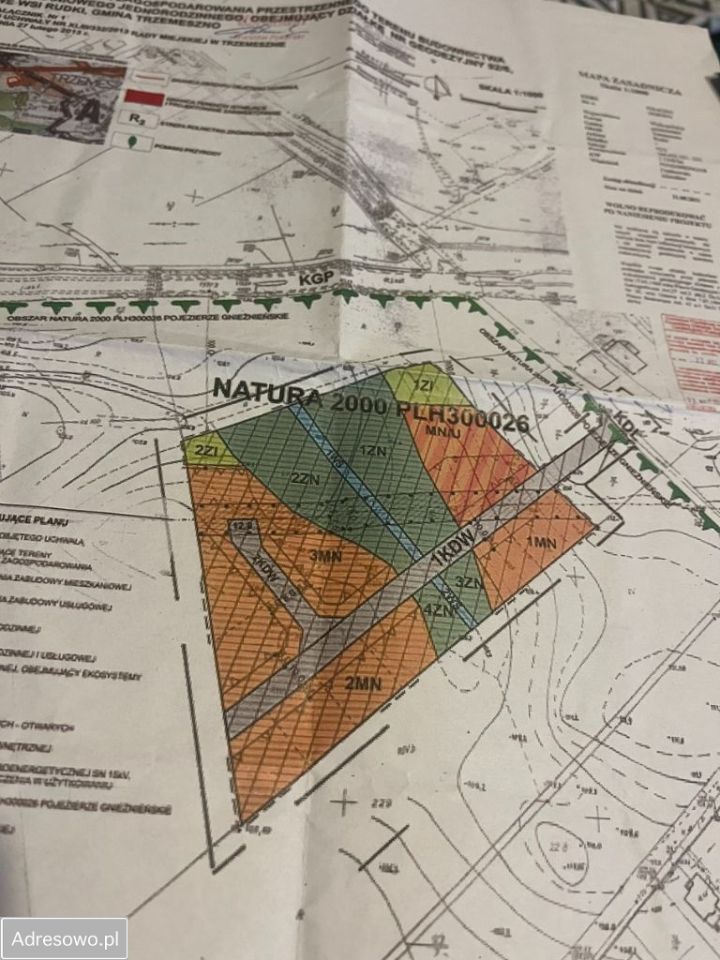 Działka budowlana Rudki. Zdjęcie 2