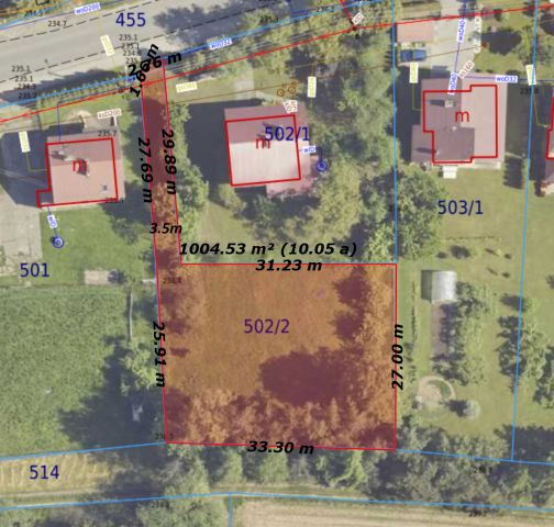 Działka budowlana Jasło Sobniów, ul. Floriańska. Zdjęcie 1