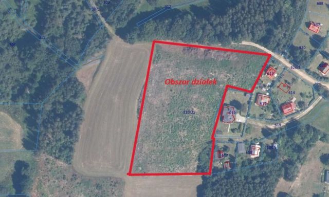 Działka budowlana Parchowo Karłowo. Zdjęcie 1