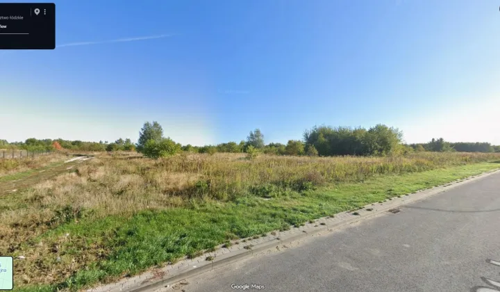 Działka inwestycyjna Radomsko Stary Kowalowiec, ul. Stolarzy