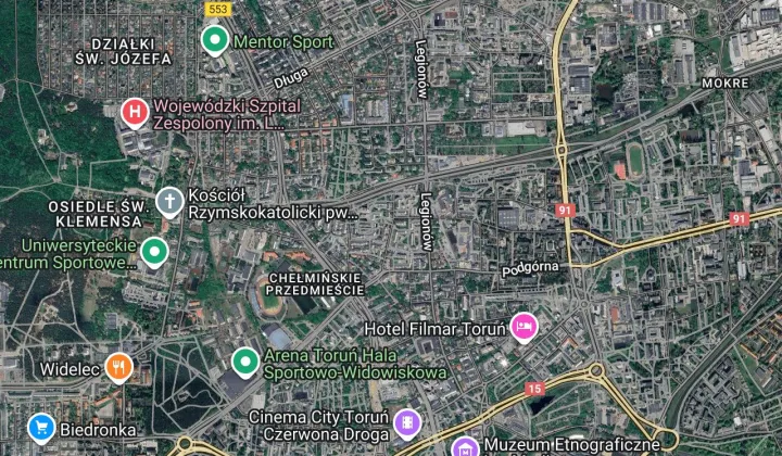 Mieszkanie 1-pokojowe Toruń, ul. Hugona Kołłątaja