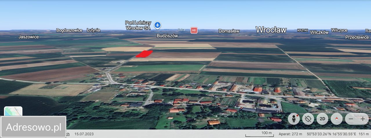 Działka budowlana Tyniec nad Ślęzą, ul. Spadochroniarzy. Zdjęcie 11