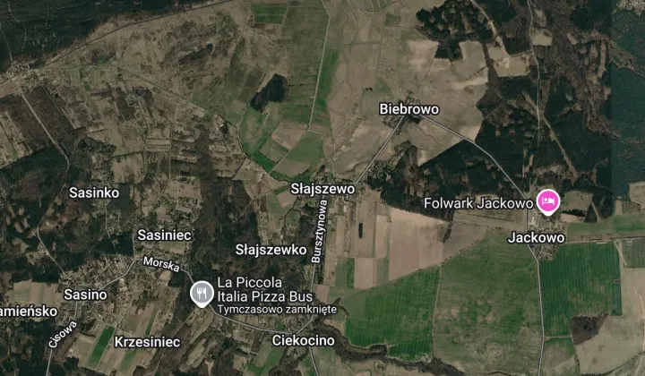 Działka budowlana Słajszewo, Morska