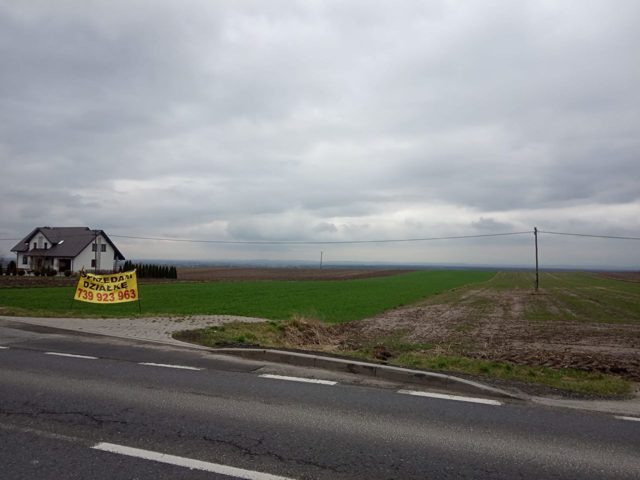 Działka budowlana Hebdów. Zdjęcie 2