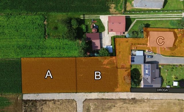 Działka budowlana Biórków Wielki. Zdjęcie 1