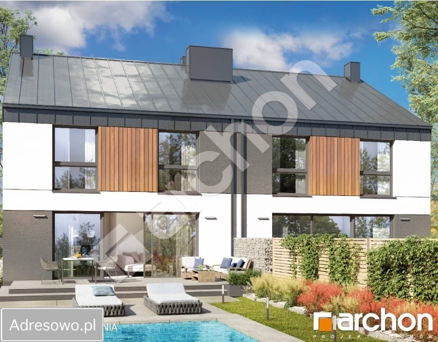 bliźniak, 5 pokoi Dobrzewino, ul. Dworska. Zdjęcie 15