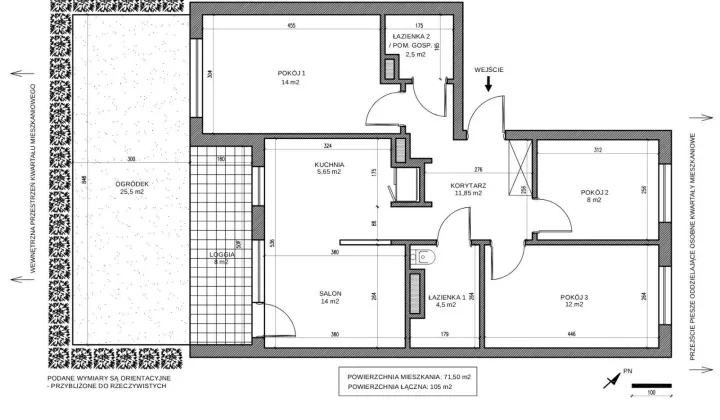 Mieszkanie 4-pokojowe Warszawa Targówek, ul. Pohulanka