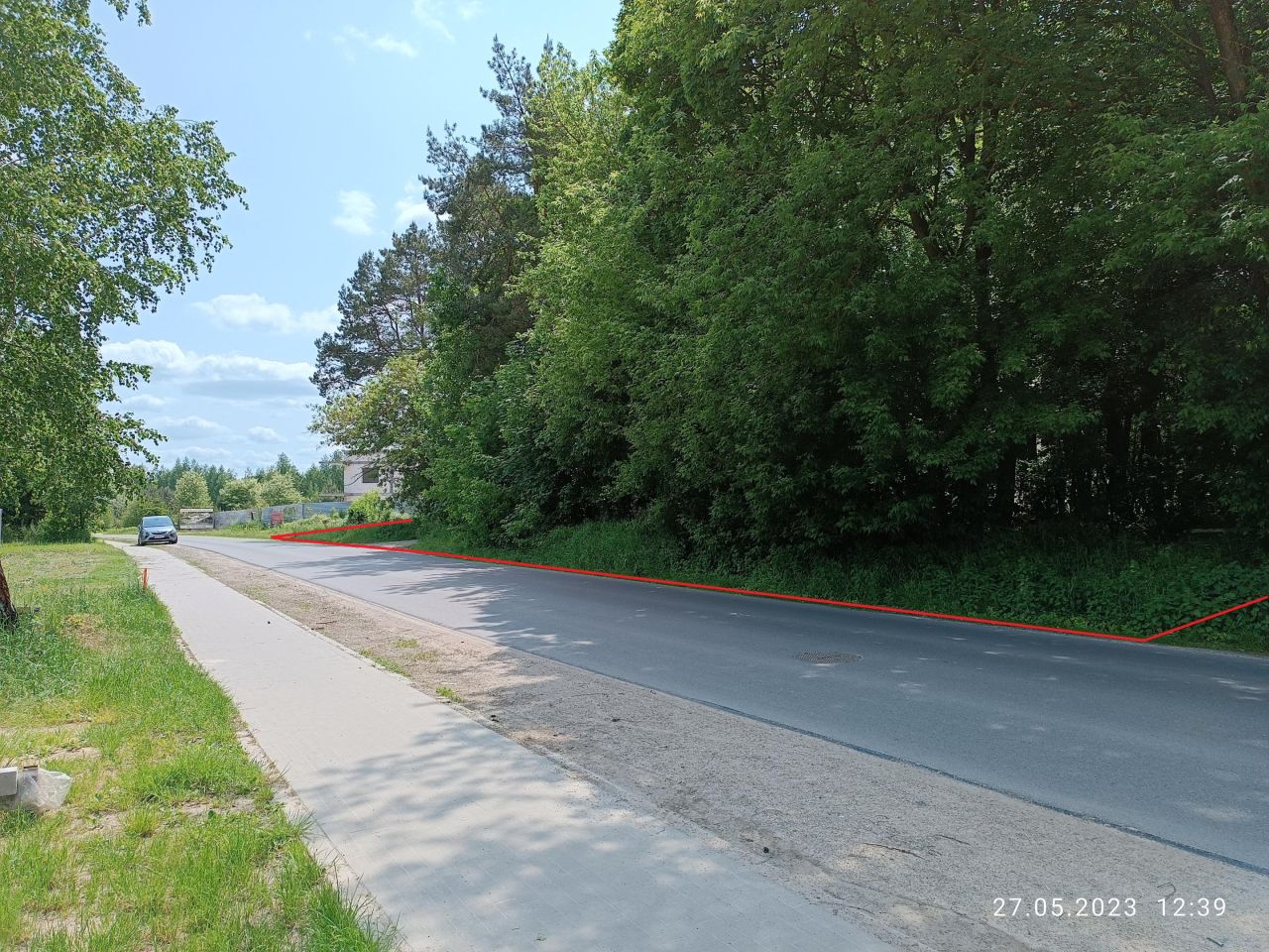 Działka budowlana Skowieszyn, ul. Puławska. Zdjęcie 3