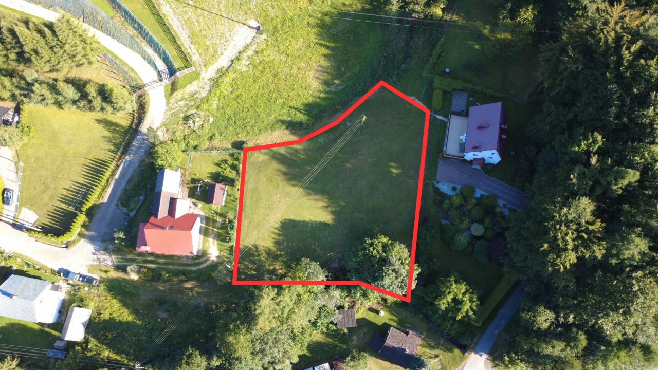 Działka rolno-budowlana Targanice. Zdjęcie 2