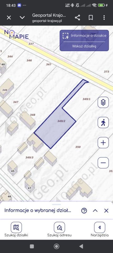 Działka budowlana Witulin. Zdjęcie 4