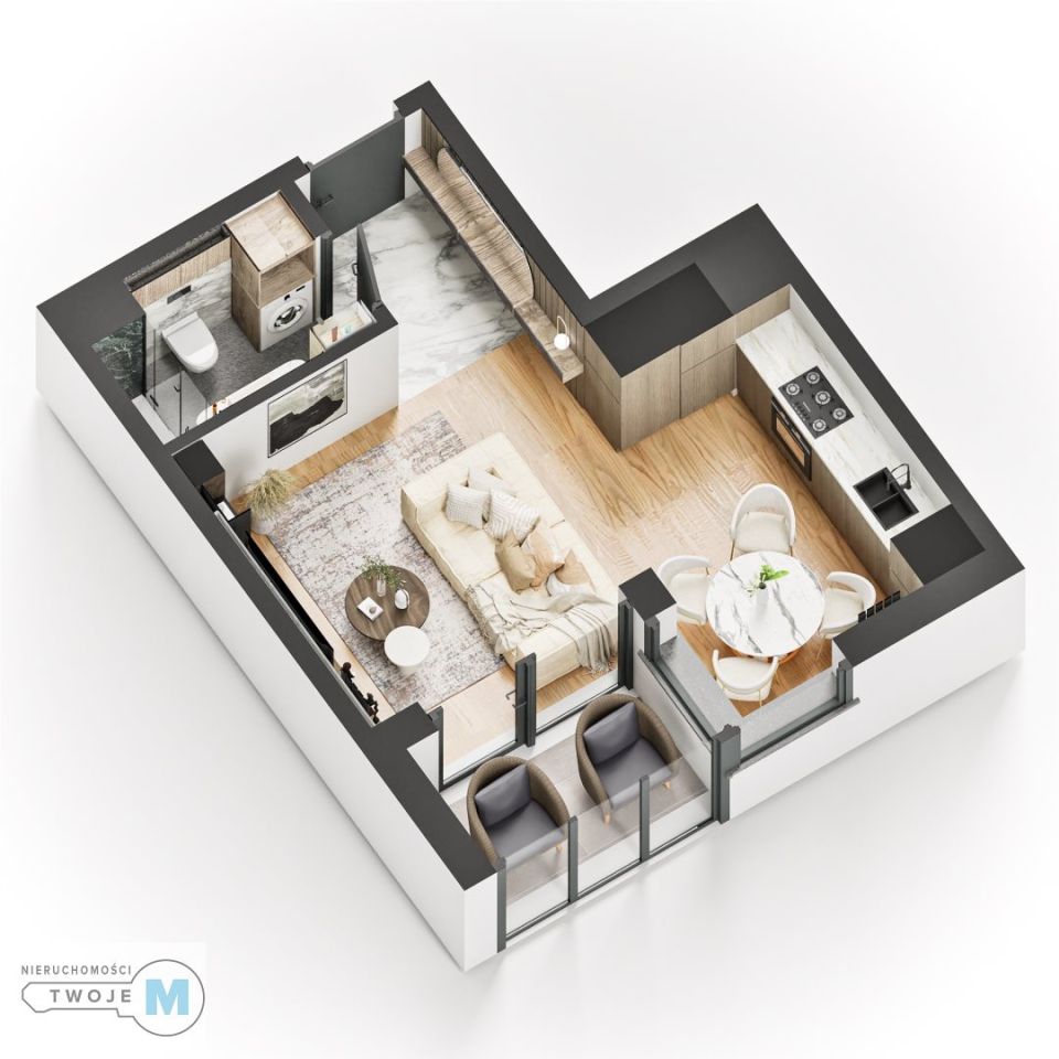 Mieszkanie 1-pokojowe Kielce. Zdjęcie 8