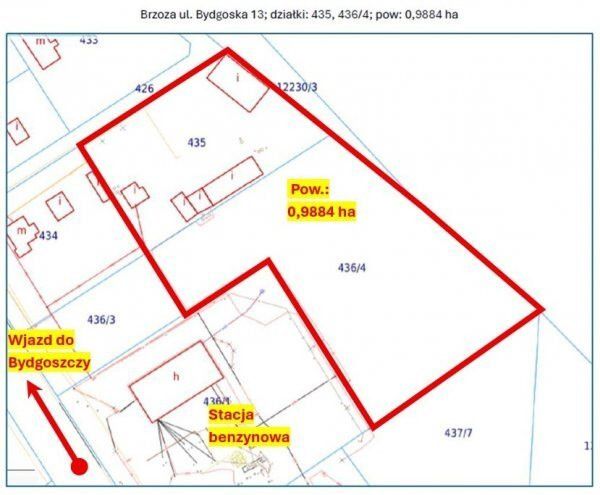 Działka inwestycyjna Brzoza. Zdjęcie 2