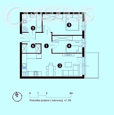 Mieszkanie 3-pokojowe Bielsko-Biała, ul. Mostowa. Zdjęcie 5